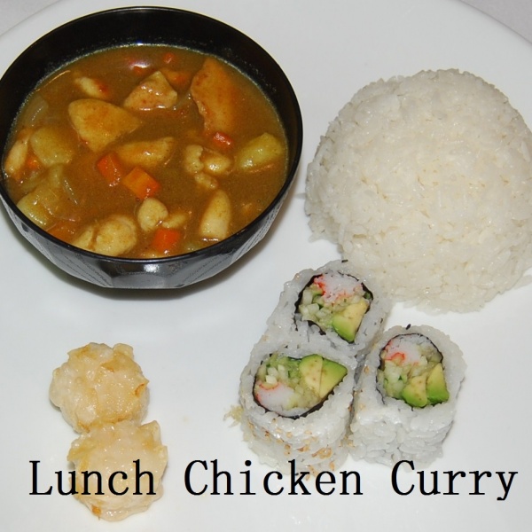 Order Lunch Curry  food online from Irashai Sushi and Teriyaki store, Boston on bringmethat.com