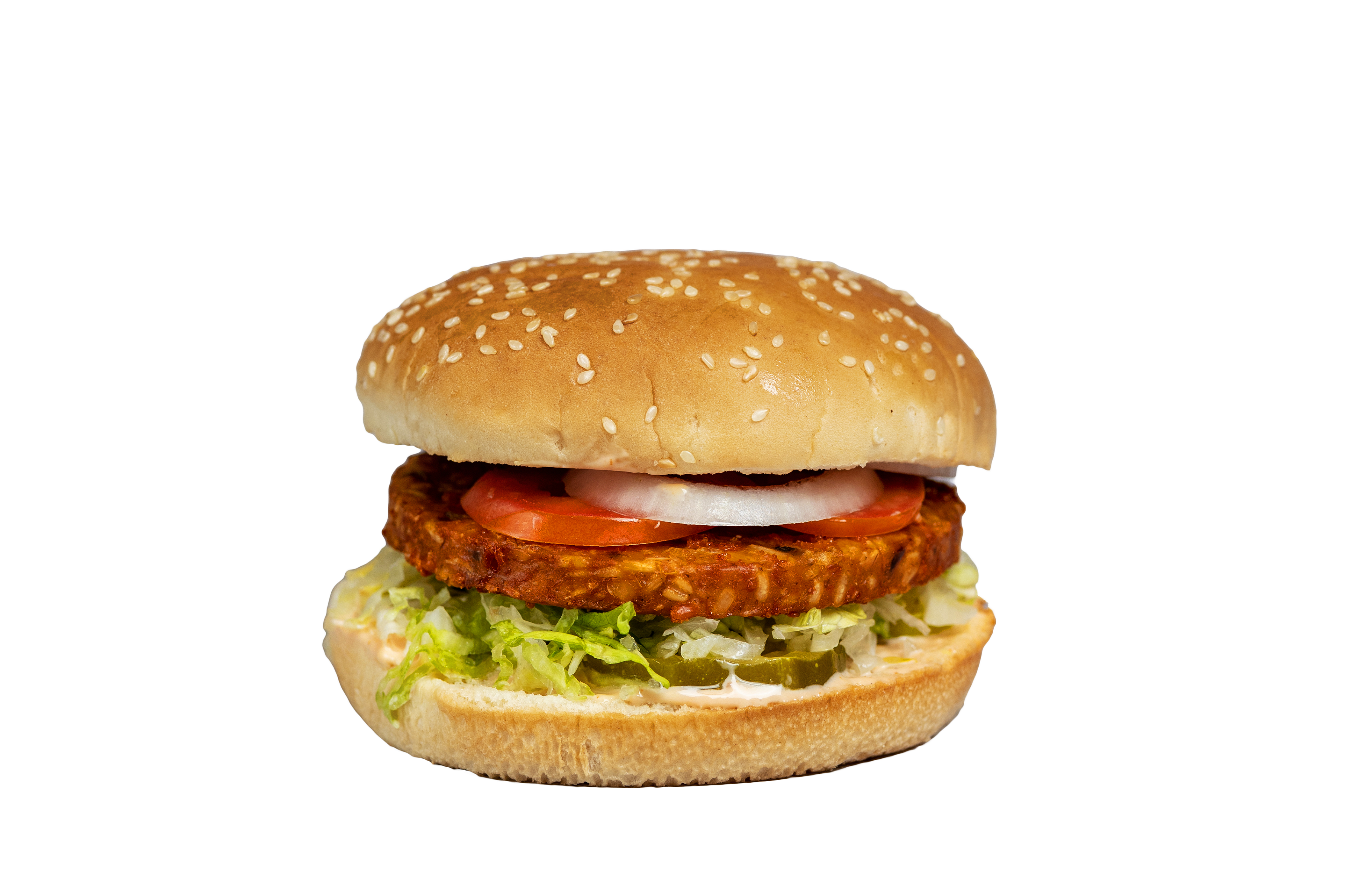 Order  #5 Veggie Burger food online from Burger Bun store, Glendale on bringmethat.com