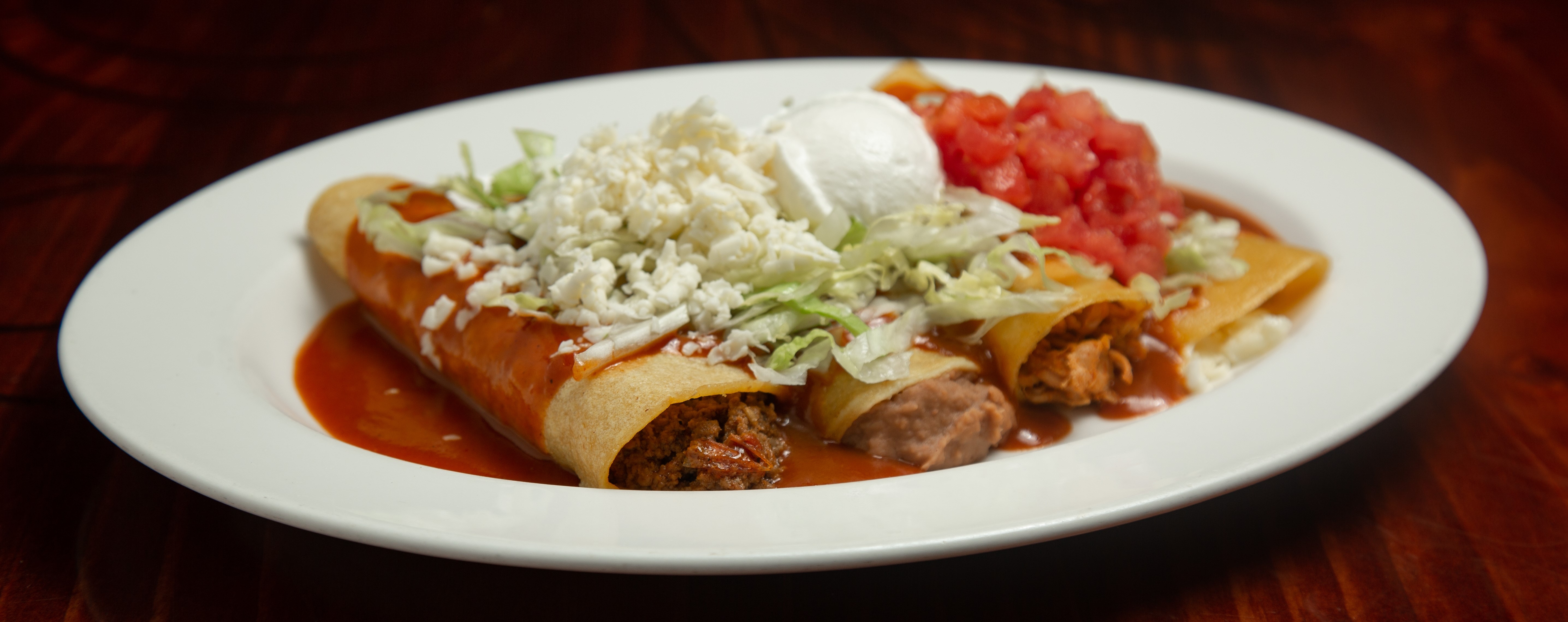 Order Enchiladas Supreme food online from Tito Mexican Restaurant store, Spring Hill on bringmethat.com