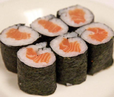 Order J77. Salmon Roll food online from Nagoya Sushi, Ramen, Chinese store, Medford on bringmethat.com