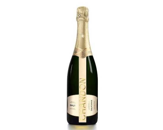Order Chandon Brut 750 ml 12.5% food online from Pacific Liquor Market store, Bell Gardens on bringmethat.com