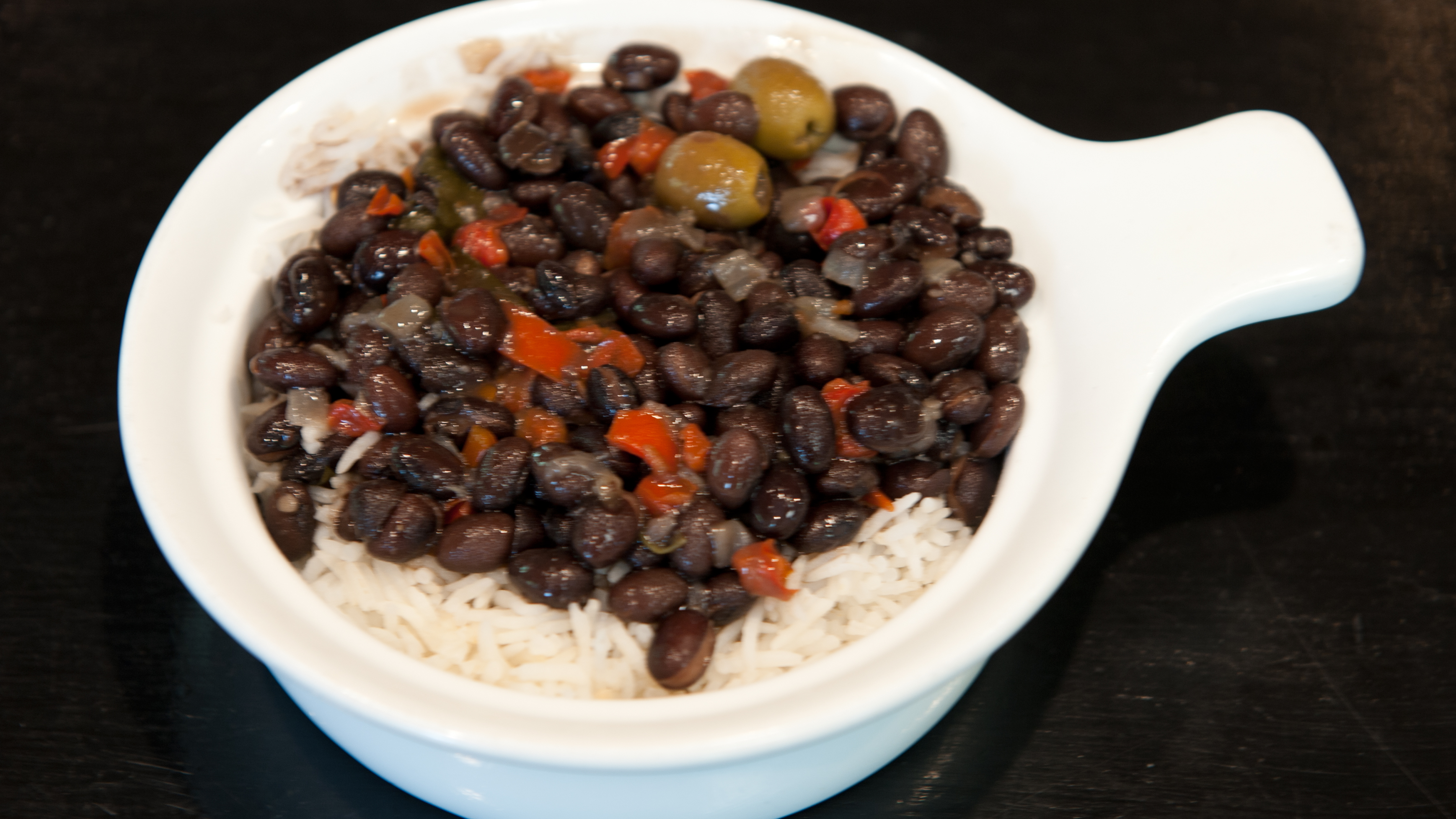 Order White Rice and Black Beans food online from Crazy Cuban store, Atlanta on bringmethat.com
