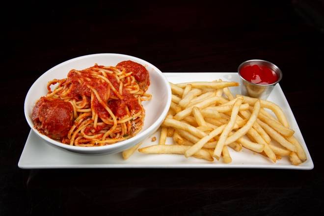 Order Kid's Spaghetti & Meatballs food online from Slice of Vegas store, Las Vegas on bringmethat.com