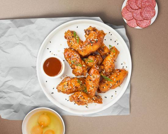 Order Sweet N’ Spicy Wings (Boneless) food online from After Hours Diner store, Chandler on bringmethat.com