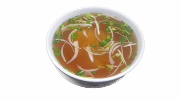 Order 13. Pho Khong Thit Soup food online from Com tam thanh store, Newark on bringmethat.com
