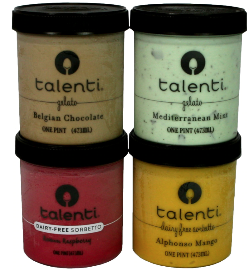 Order Pint of Talenti  Flavor may vary food online from The Ice Cream Shop store, Providence on bringmethat.com