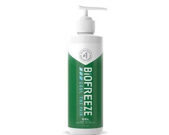 Order Biofreeze - Gel with Pump food online from East Cooper Family Pharmacy store, Mt Pleasant on bringmethat.com