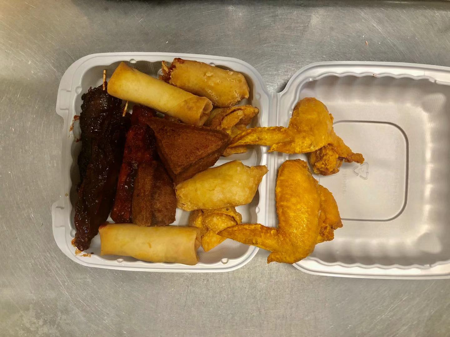 Order 11. Pu Pu Platter for 2 food online from China Spring store, Glen Burnie on bringmethat.com