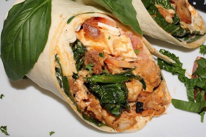 Order Grilled Veggie Wrap with Avocado food online from West Bank Gourmet Deli store, New York on bringmethat.com