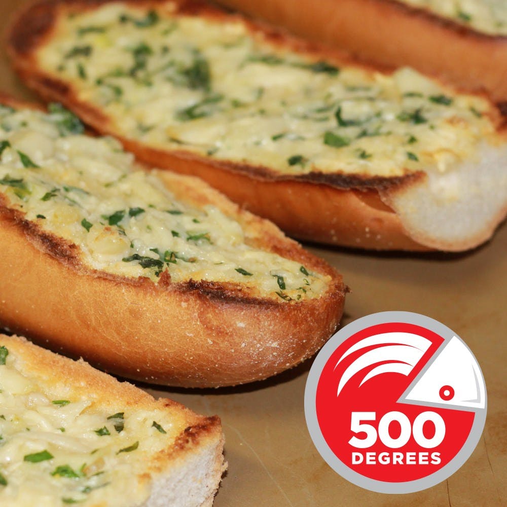 Order Garlic Bread with Cheese - Appetizer food online from 500 Degrees Pizzeria store, Charlotte on bringmethat.com