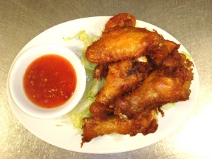 Order 3. Crispy Chicken Wings 6 Pieces food online from Saigon nites store, Scottsdale on bringmethat.com