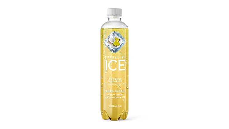 Order Sparkling Ice Spring Water Coconut Pineapple food online from Trumbull Mobil store, Trumbull on bringmethat.com