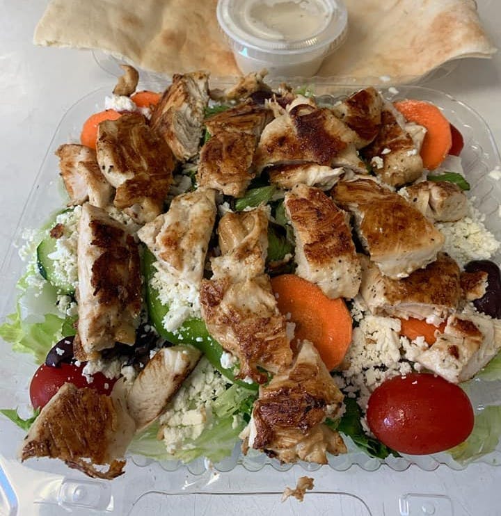 Order Homemade Chicken Salad - Salad food online from Pizza Market store, West Newton on bringmethat.com
