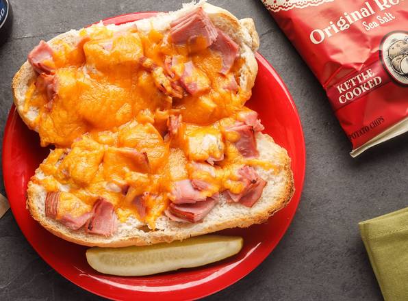 Order Ham & Cheddar Sandwich food online from Theo Neighborhood Pizza store, Covington on bringmethat.com