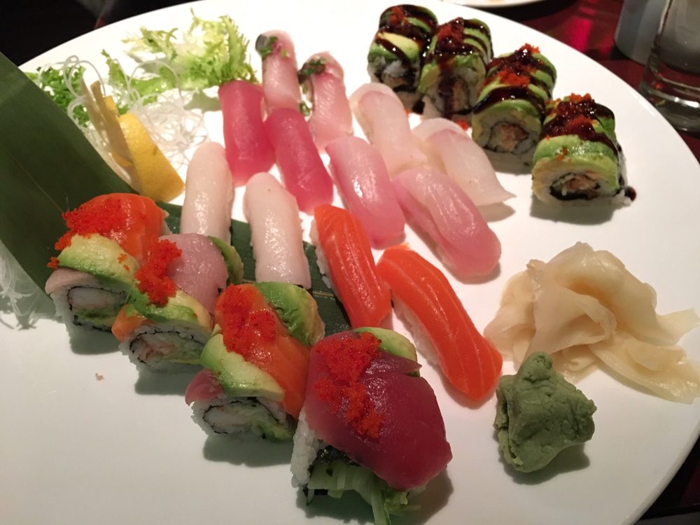 Order Sushi and Sashimi Combo Entree food online from Asuka sushi store, New York on bringmethat.com