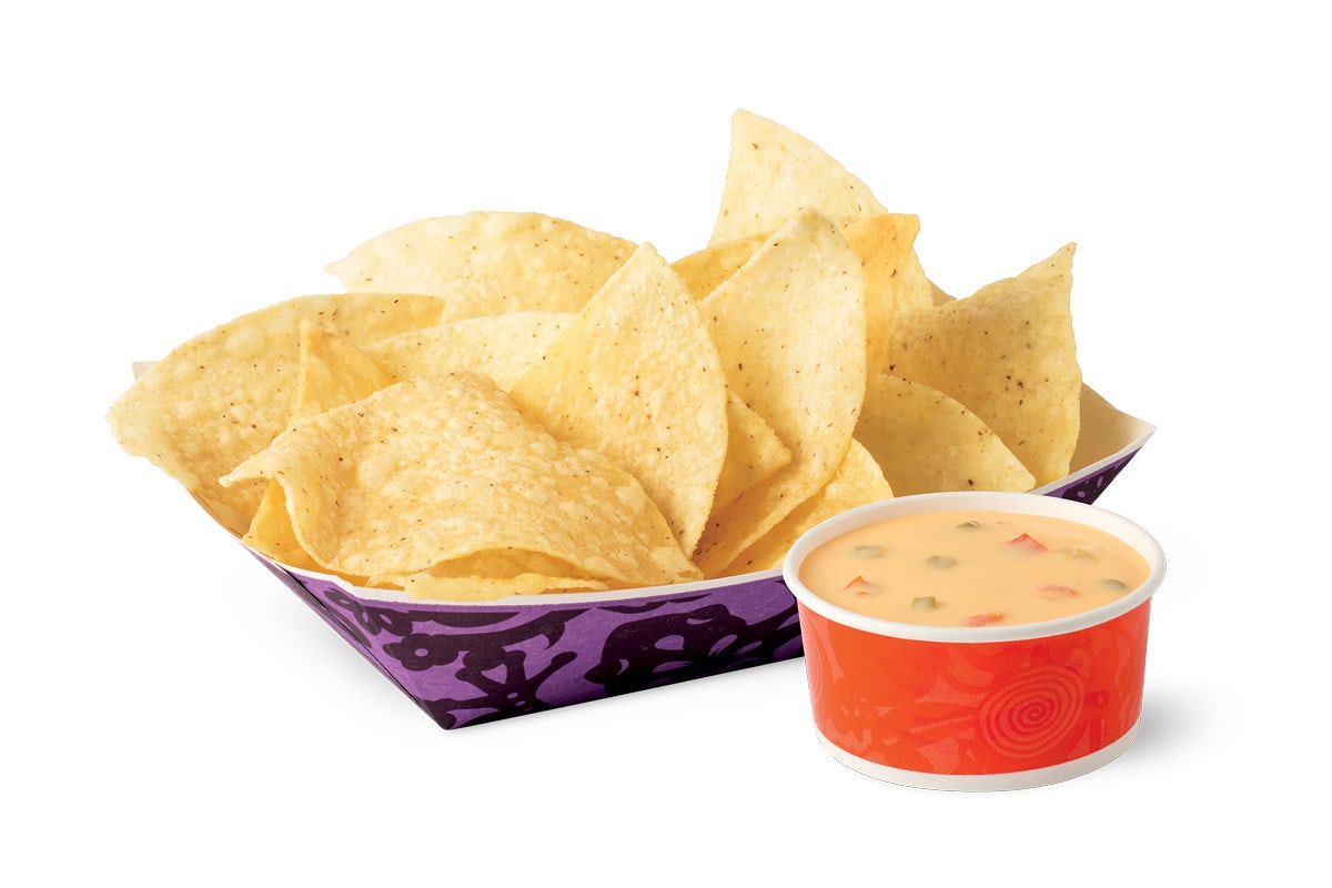 Order Small Chips & Queso food online from Taco Cabana store, Dallas on bringmethat.com