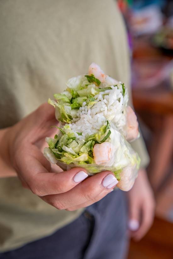 Order Shrimp Spring Roll food online from Banh mi boys Magazine store, New Orleans on bringmethat.com