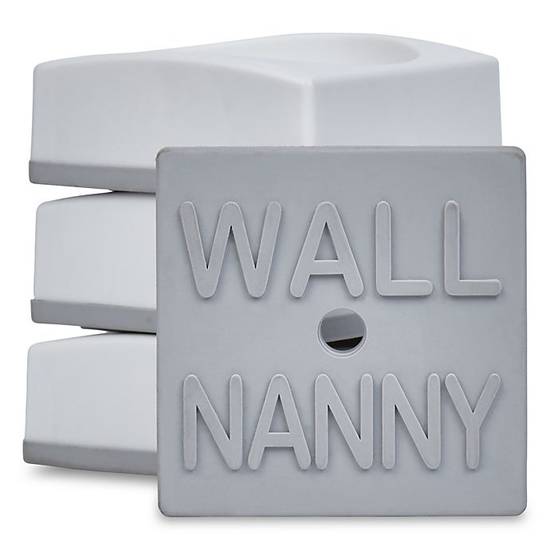 Order Wall Nanny™ 4-Pack Pressure Mount Baby Gate Mini-Wall Protectors in White food online from Bed Bath & Beyond store, Lancaster on bringmethat.com