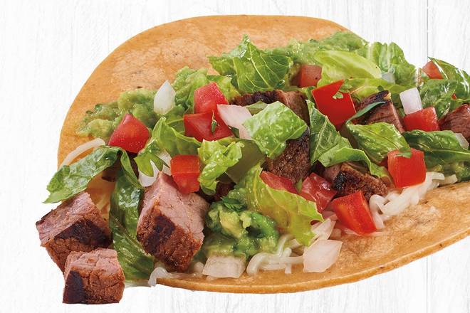 Order Classic Grilled, USDA-Choice Steak Two Taco Plate food online from Rubio store, San Clemente on bringmethat.com