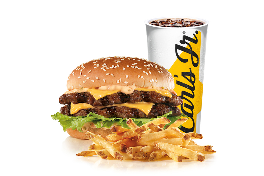 Order Big Carl Combo food online from Carl Jr store, Scotts Valley on bringmethat.com