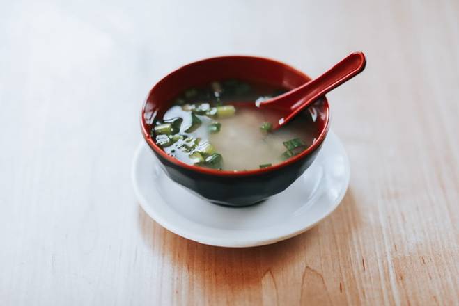 Order Miso Soup food online from Deep Sushi store, Dallas on bringmethat.com