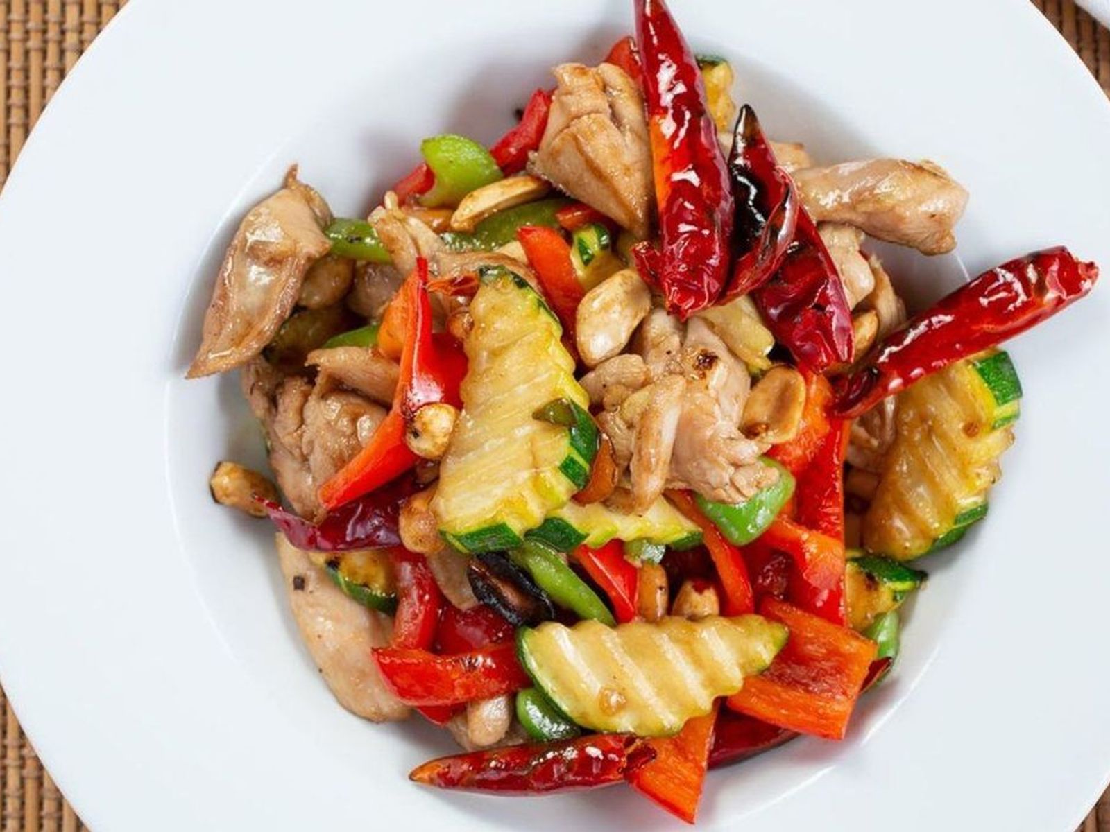 Order E-24 Kung Pao food online from Pad Thai store, Chino Hills on bringmethat.com