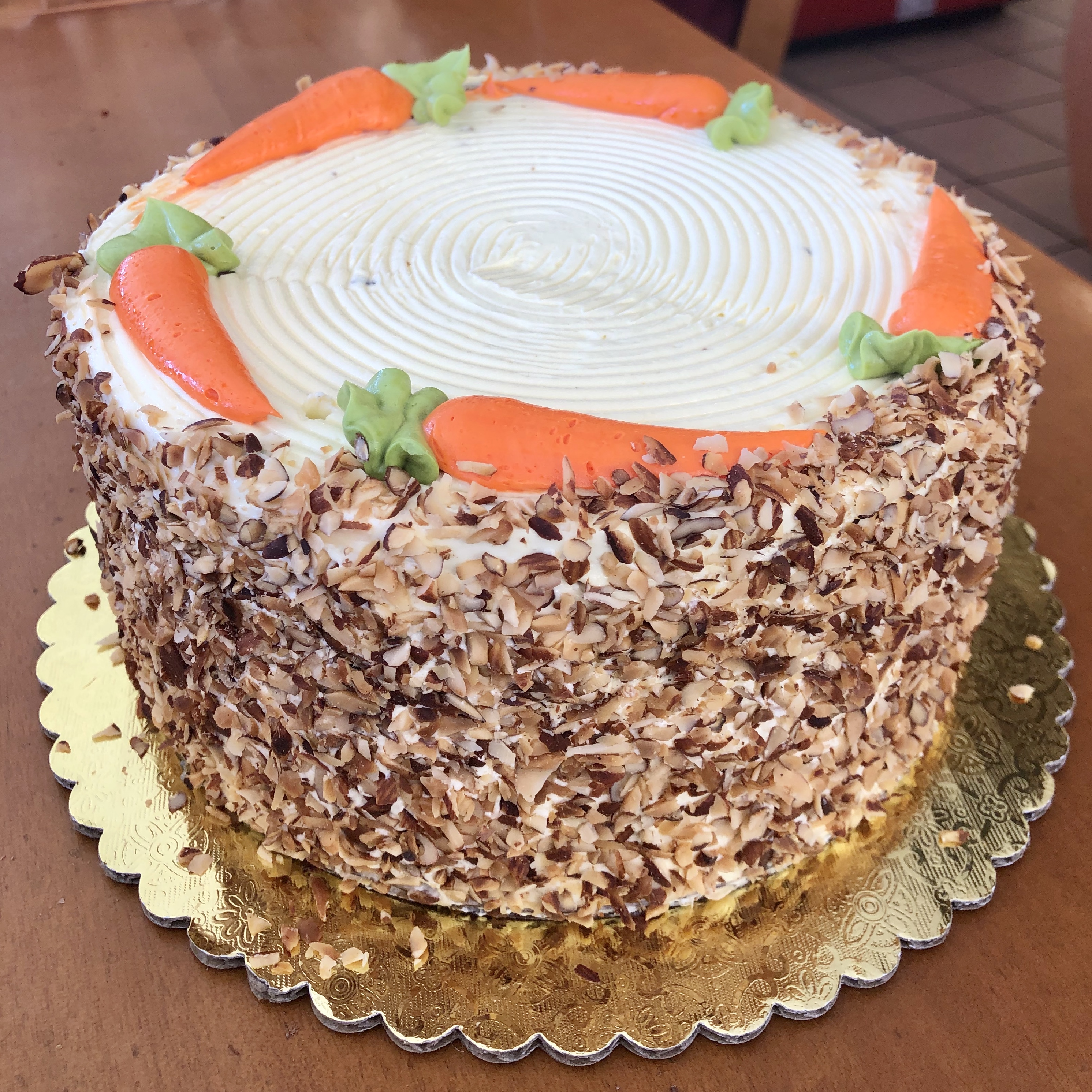 Order Carrot Cake food online from Vienna Pastry store, Los Angeles on bringmethat.com