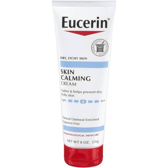 Order Eucerin Skin Calming Daily Moisturizing Creme, 8 OZ food online from CVS store, SPRING VALLEY on bringmethat.com