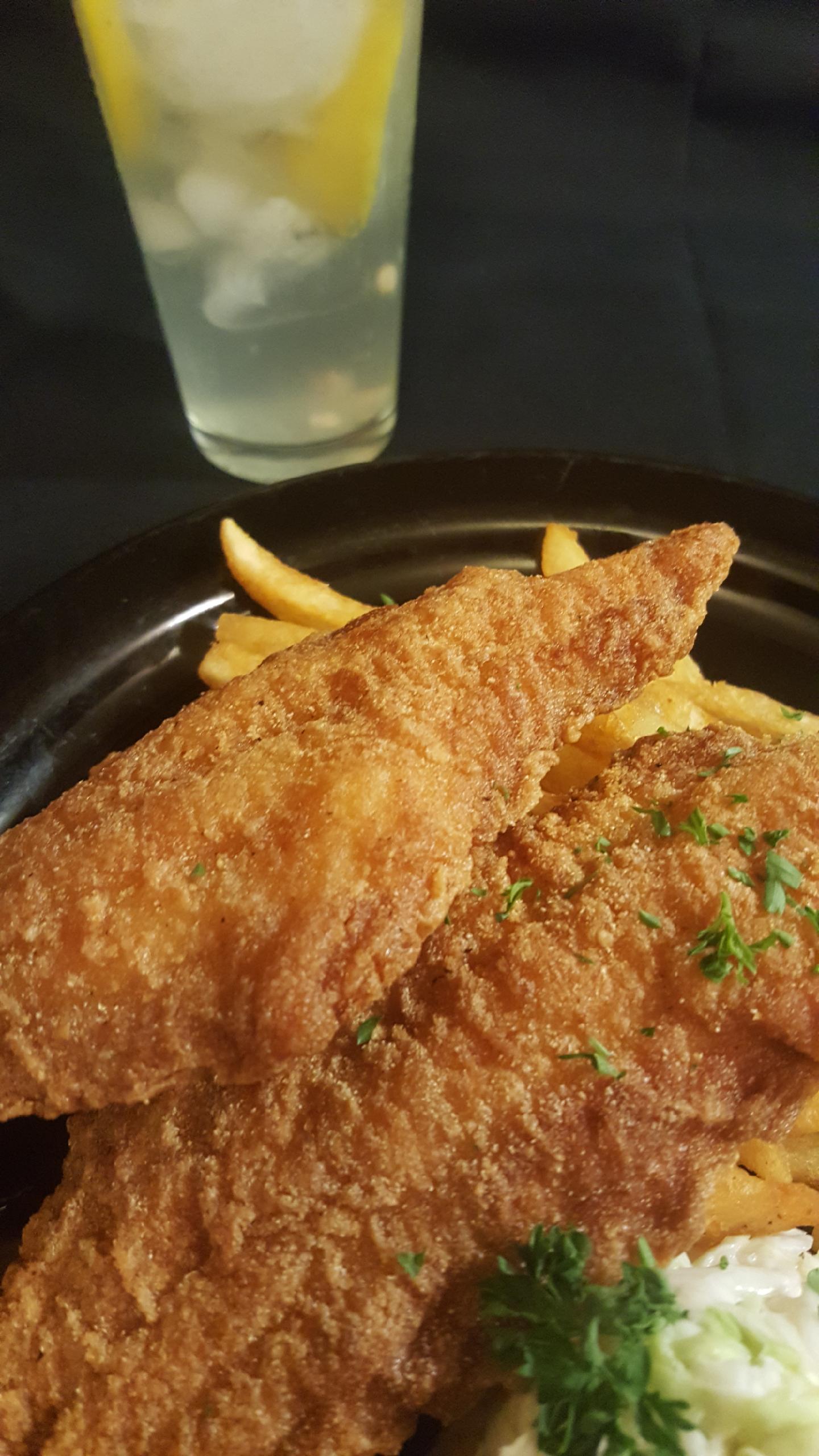 Order Fried Flounder & Shrimp  food online from Round the way Eatery llc. store, Charlotte on bringmethat.com