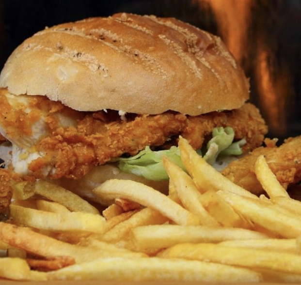 Order Crispy Chicken Sandwich food online from Coast Seafood store, Cos Cob on bringmethat.com