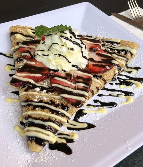 Order Tres Leches Crepe food online from Coco Crepes store, League City on bringmethat.com