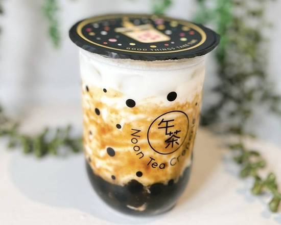 Order Brown Sugar Boba Coconut (16oz) food online from Noon Tea Creperie store, Madison on bringmethat.com
