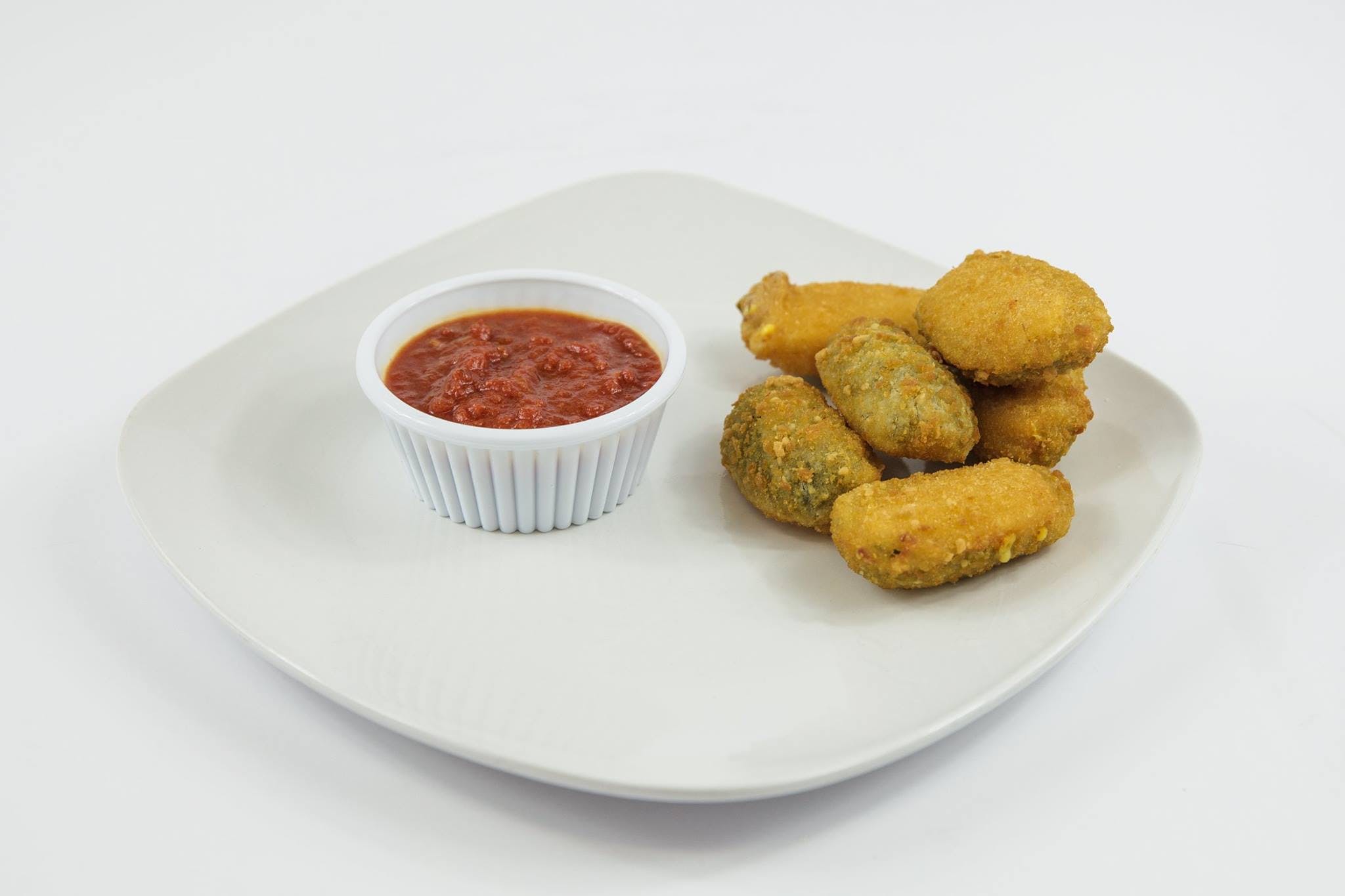 Order Cheddar Cheese Jalapeno Poppers - 5 Pieces food online from Uncle Joe's Pizza & Restaurant store, Warminster on bringmethat.com