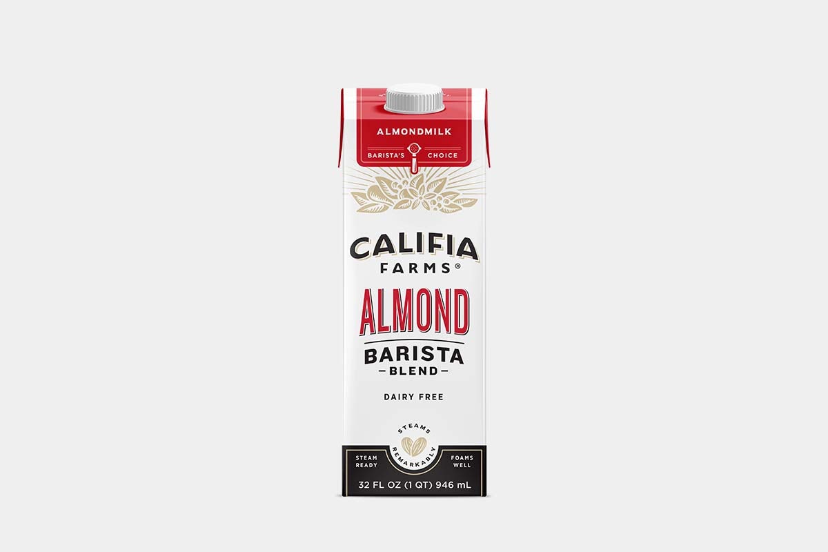 Order Califia Almond Milk 1QT food online from Bluestone Lane store, Washington on bringmethat.com