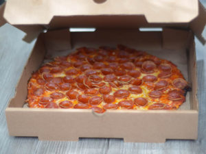 Order 12” Cheese Pizza food online from Snappie Snack Shack store, Granville on bringmethat.com