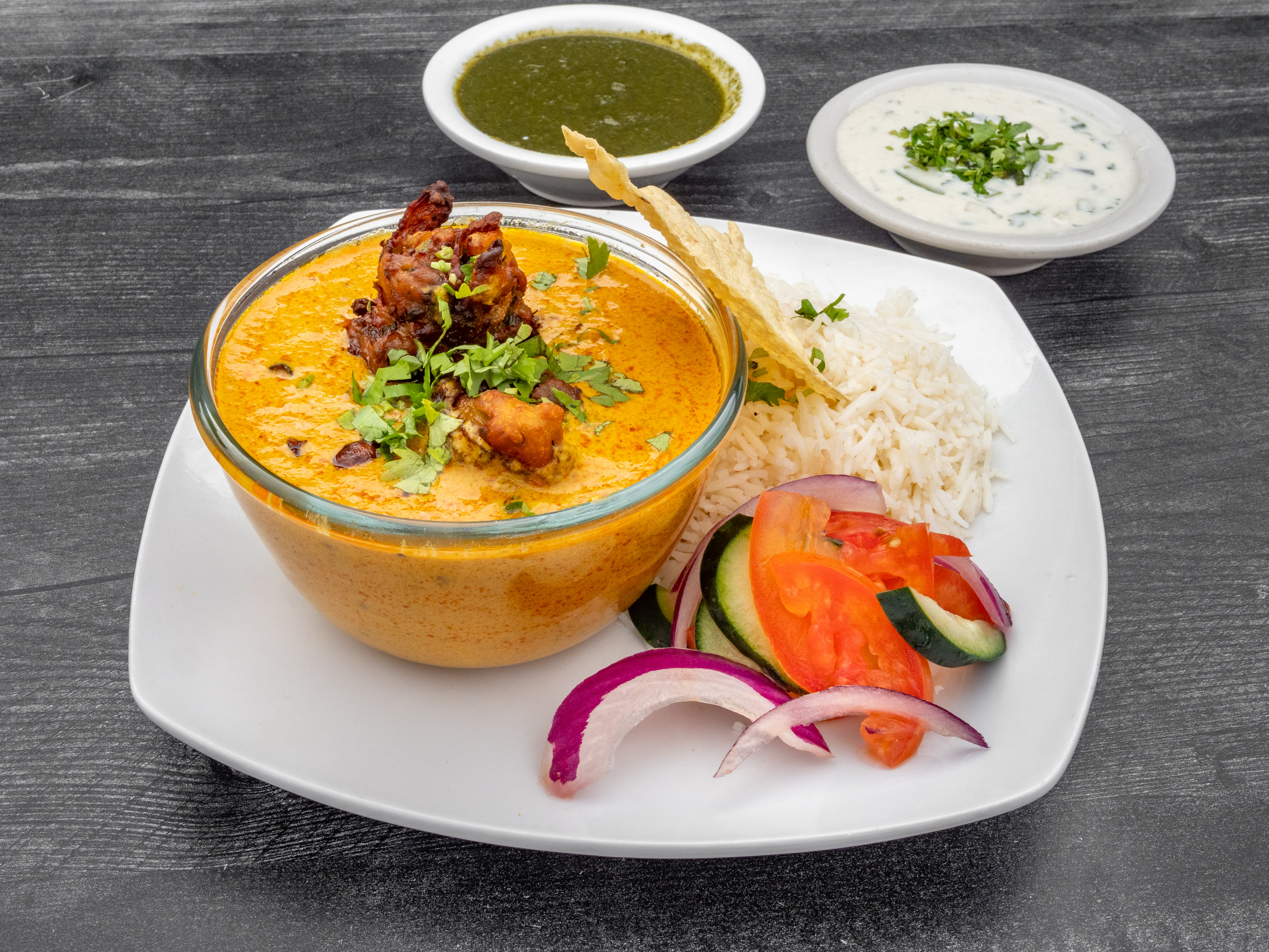 Order Kadhi Rice Combo food online from Atulya Bharat store, San Jose on bringmethat.com