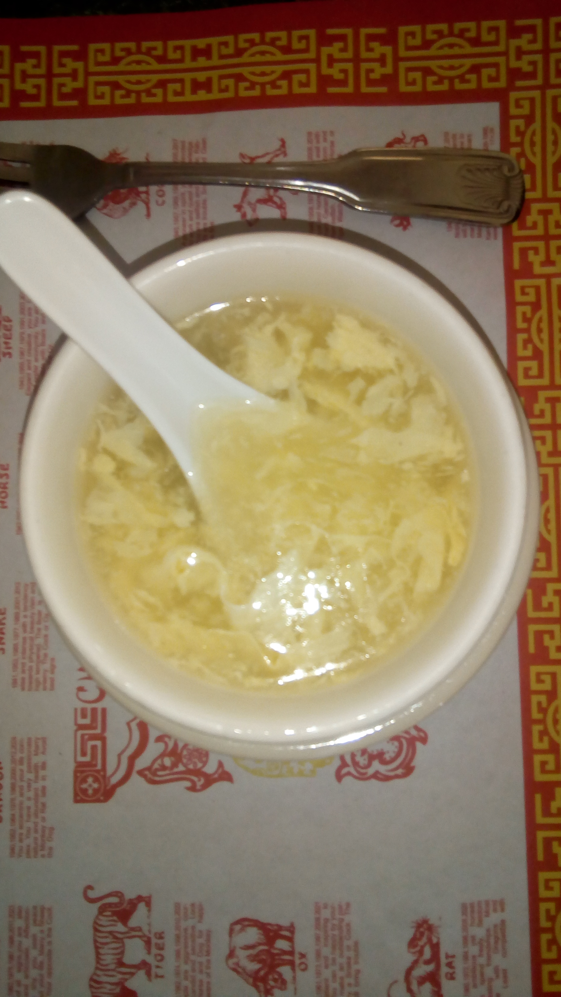 Order Egg Flower Soup food online from Nee House Chinese Cuisine store, Phoenix on bringmethat.com