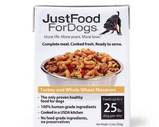 Order Pantryfresh Turkey & Whole Wheat Macaroni (12.5 oz) food online from Just Food For Dogs store, Austin on bringmethat.com