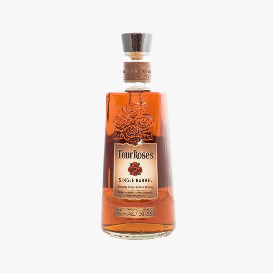 Order Four Roses Single Barrel Bourbon Whiskey 750ml food online from Goodie Liquor And Wine store, Santa Monica on bringmethat.com