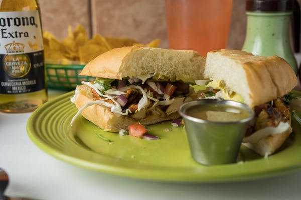 Order 16. Tortas Platter food online from Margarita's Mexican Restaurant store, Tyler on bringmethat.com