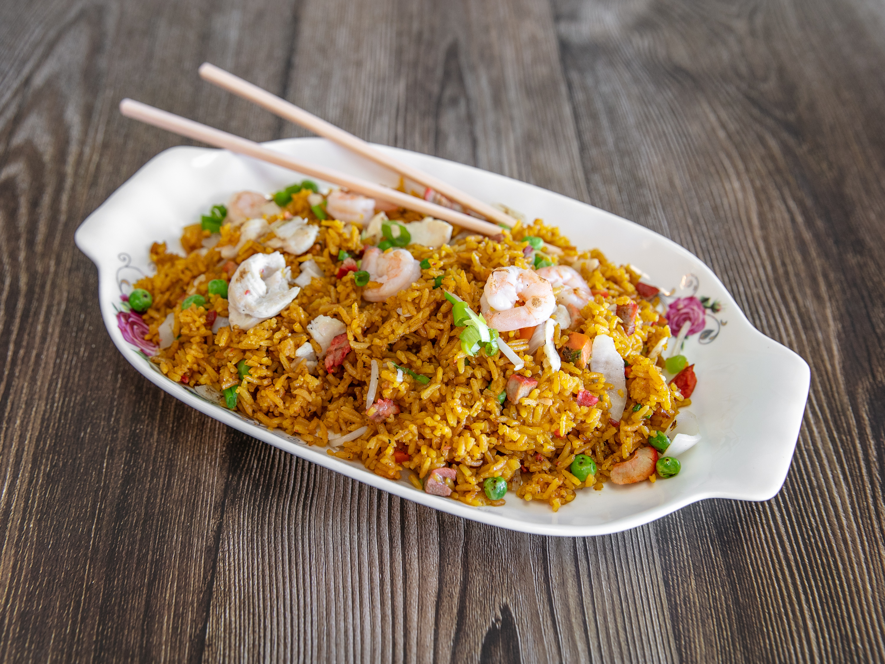 Order 50. Shrimp Fried Rice food online from Dragon 168 store, Marietta on bringmethat.com