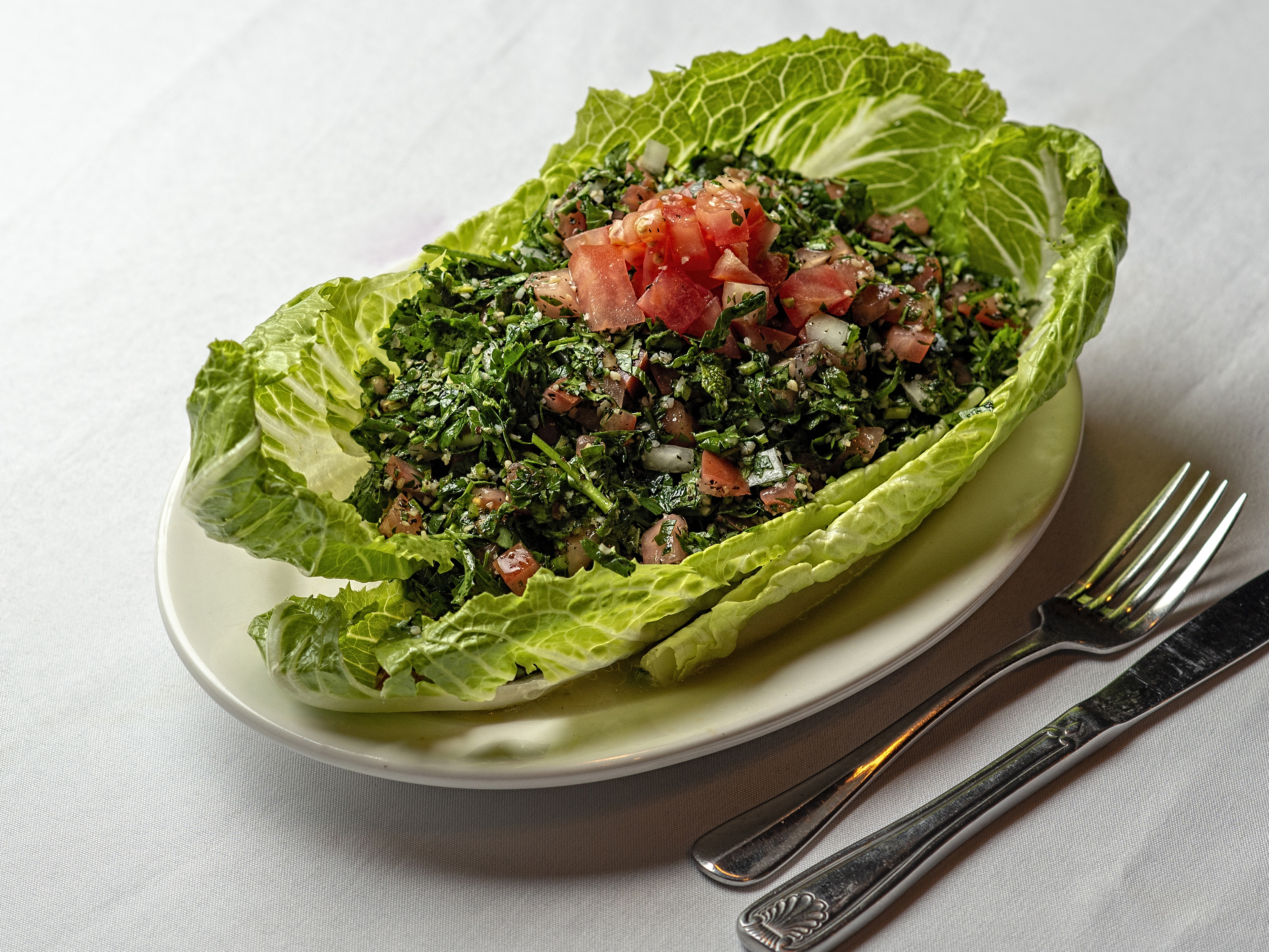 Order Tabouleh Salad food online from Mazaj store, Paterson on bringmethat.com