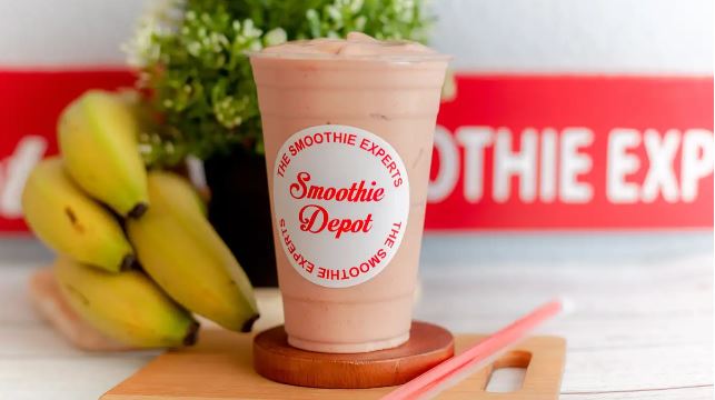 Order Strawbinator Smoothie food online from Smoothie Depot store, Houston on bringmethat.com