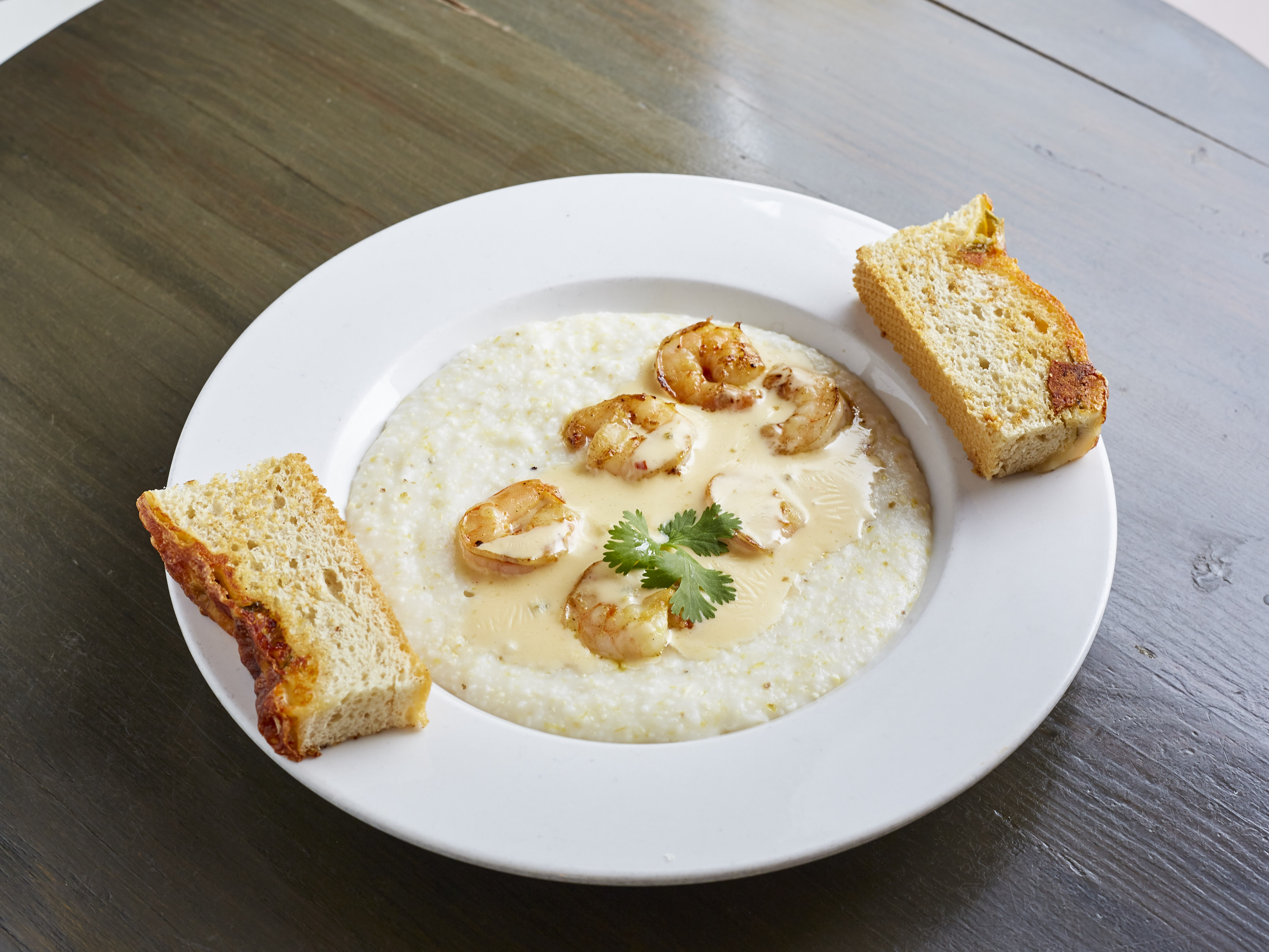 Order Shrimp and Grits food online from Highland Bakery store, Atlanta on bringmethat.com