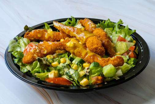 Order Cajun Chicken Salad Bowl food online from Exquisite Bowls store, Jeannette on bringmethat.com