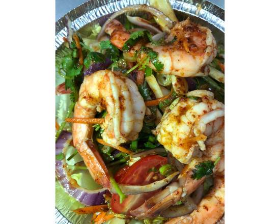 Order Shrimp Salad (Plar Goong) food online from Little thai kitchen store, Scarsdale on bringmethat.com