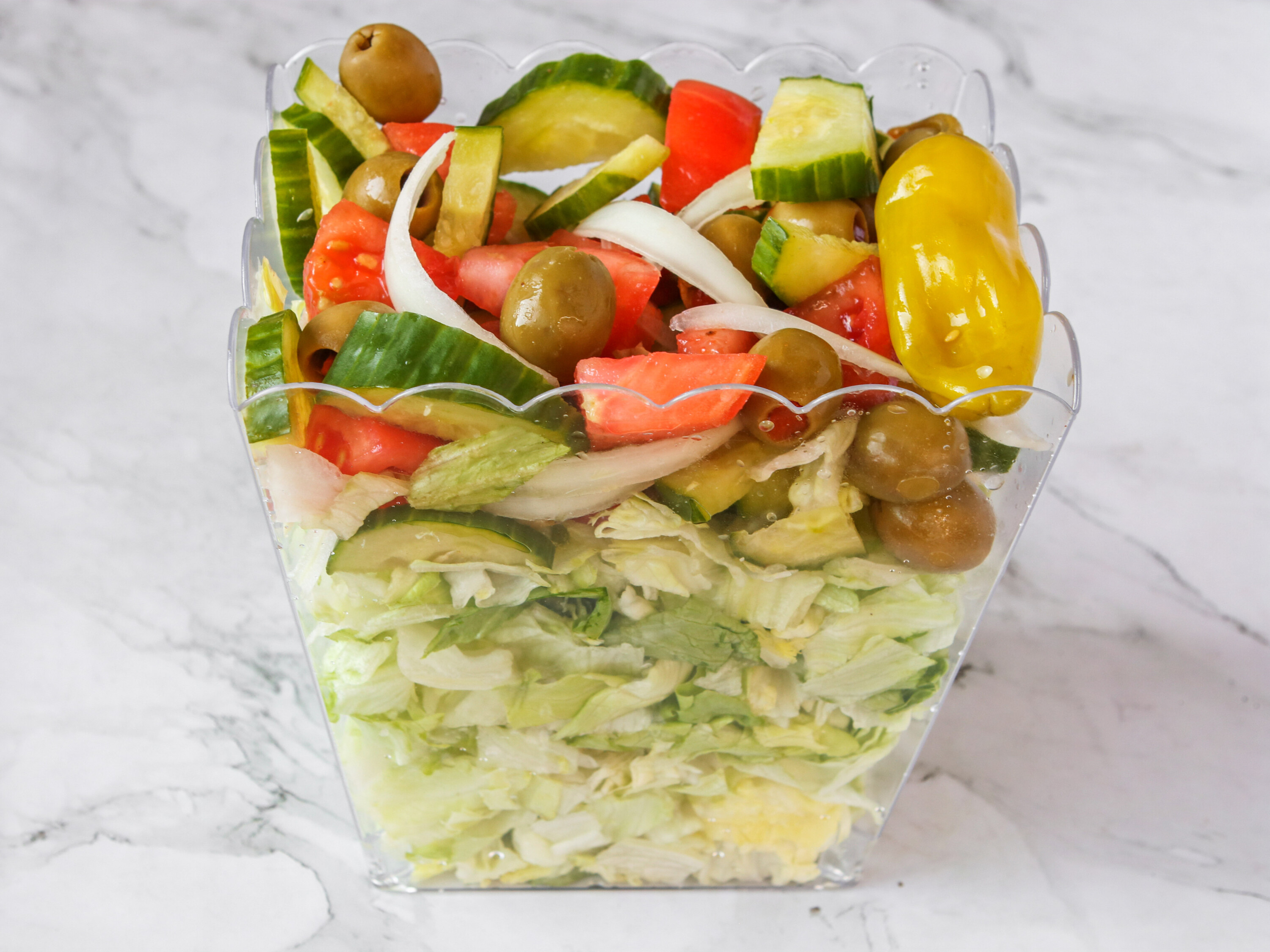 Order 74. Garden Salad Only food online from New York Plater store, Fall River on bringmethat.com