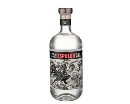Order Espolon Blanco, 1L tequila (40.0% ABV) food online from Cold Spring Liquor store, Liberty Hill on bringmethat.com