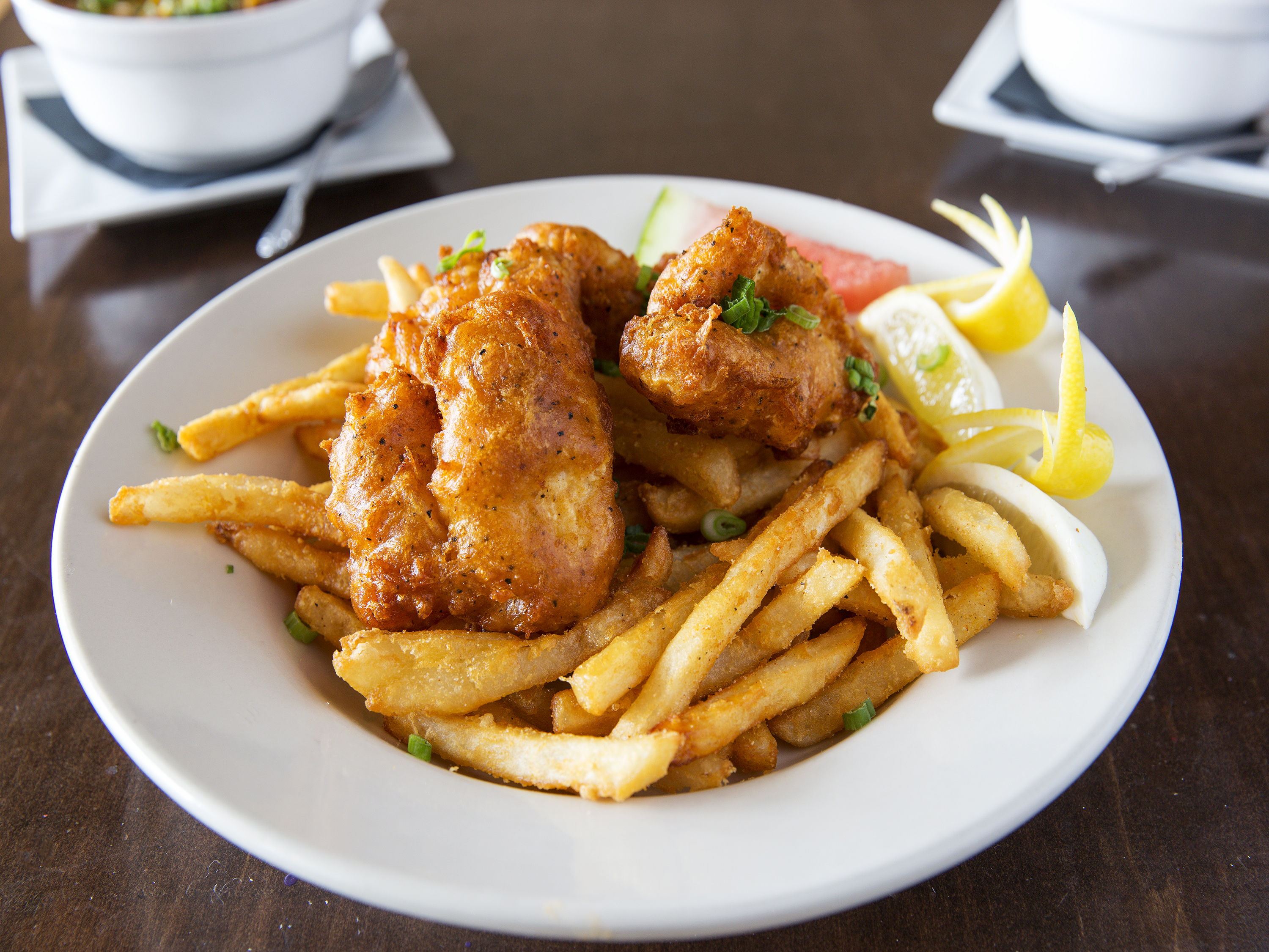Order Fish and Chips food online from Barrelhouse Pub and Grill store, Garden City on bringmethat.com
