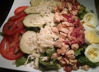 Order Cobb Salad food online from Rocky's Pizza store, Huntersville on bringmethat.com